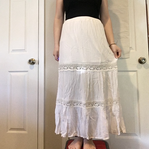 boho lace skirts